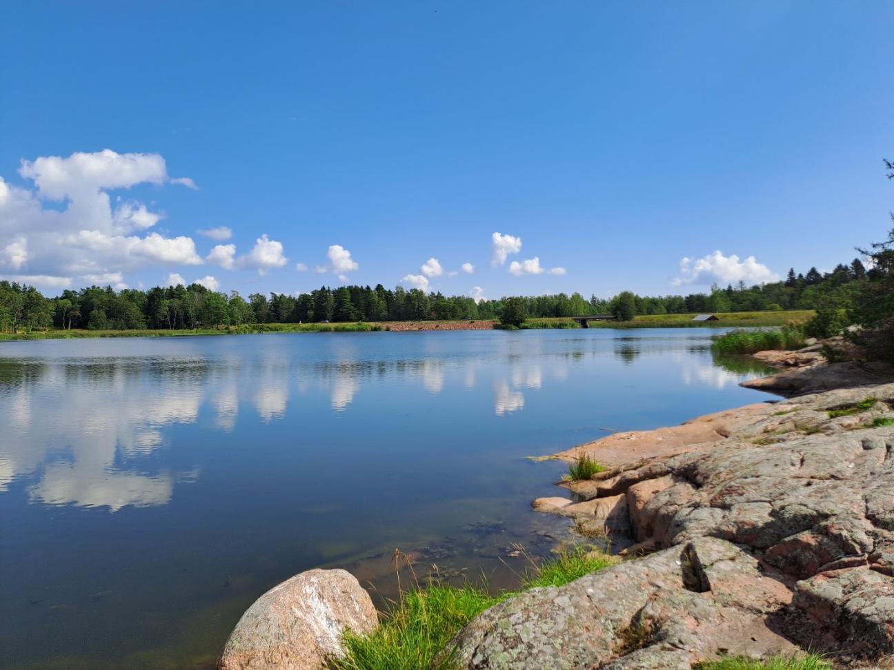 Vy över Kaldersfjärden